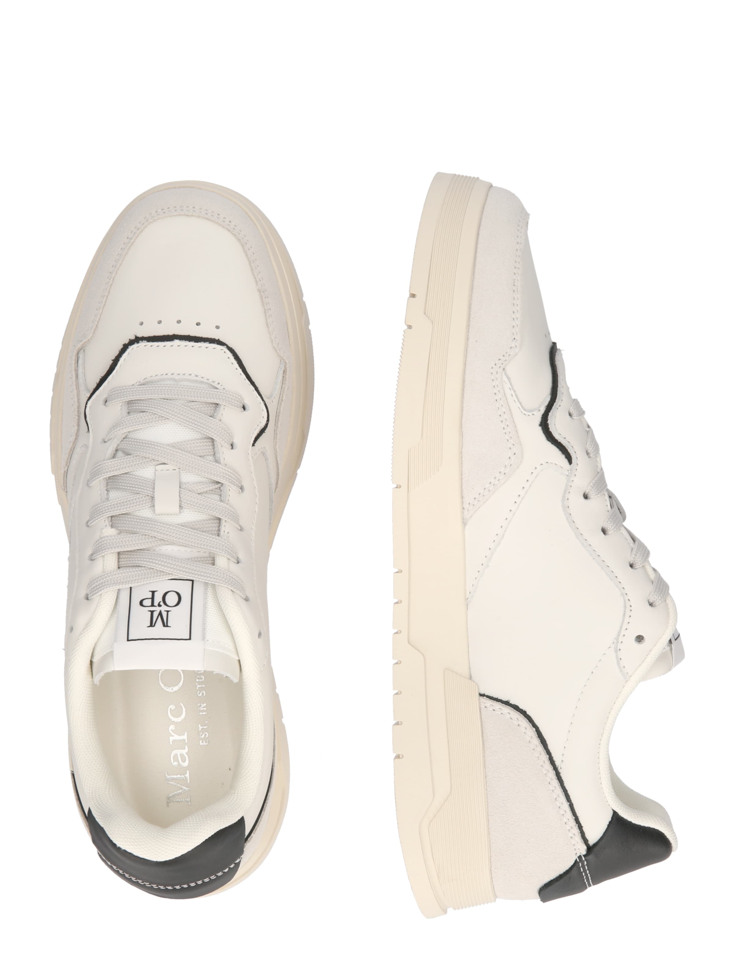 Sneaker bassa 'Edo' di Marc O'Polo in bianco