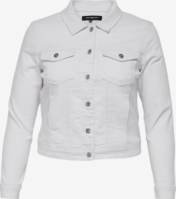 ONLY Carmakoma - Chaqueta de entretiempo 'Wespa' en blanco: frente