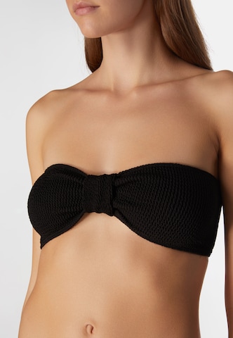 SORBET ISLAND Bandeau Bikini 'Lory' in Zwart