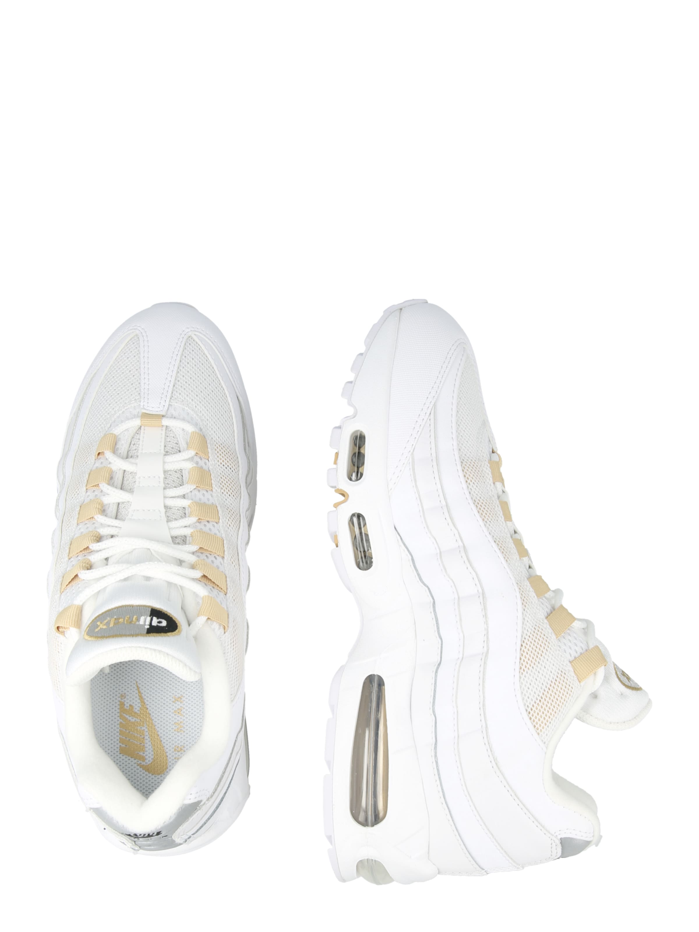 Nike Sportswear Låg sneaker 'Air Max 95 Big Bubble' i vit: sida
