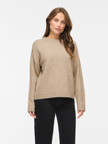 Pull-over VILA en beige : devant