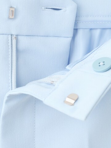 Largi Pantaloni cu dungă 'BOREAL' de la MANGO pe albastru