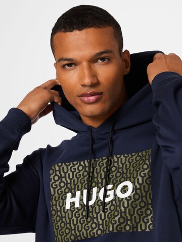 HUGO Red Sweatshirt 'Dreeman' in Blauw