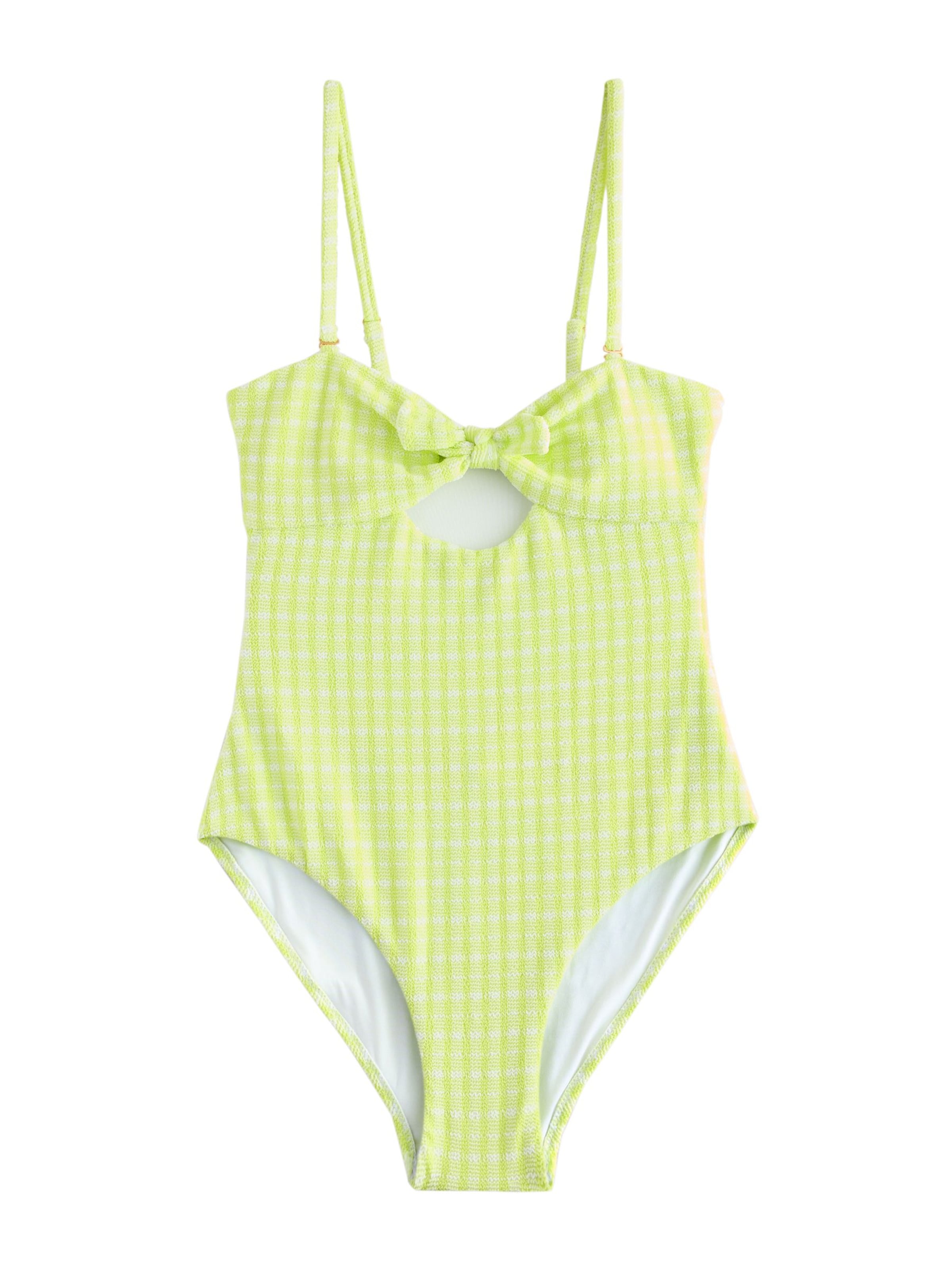 Next - Bandeau Fato de banho em verde: frente