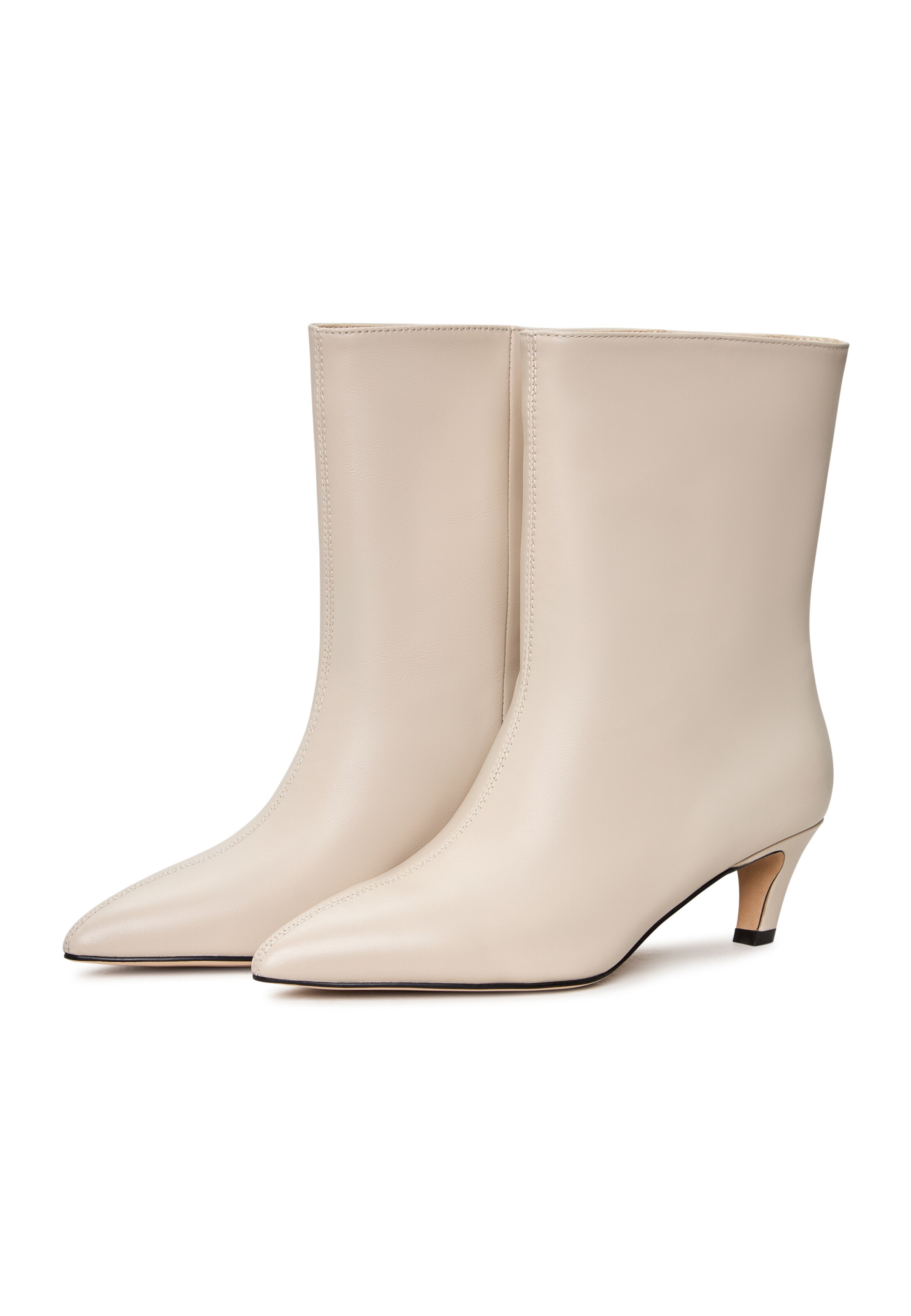 CESARE GASPARI Ankle Boots in White