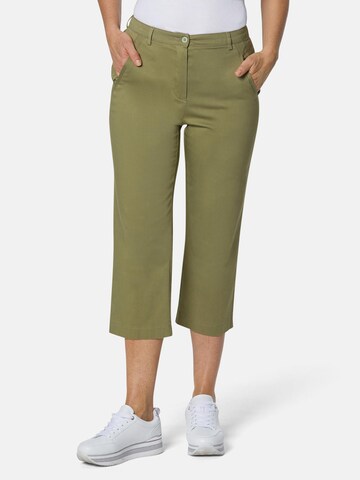 Regular Pantalon Goldner en vert : devant