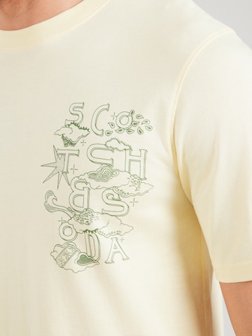 SCOTCH & SODA T-shirt i gul