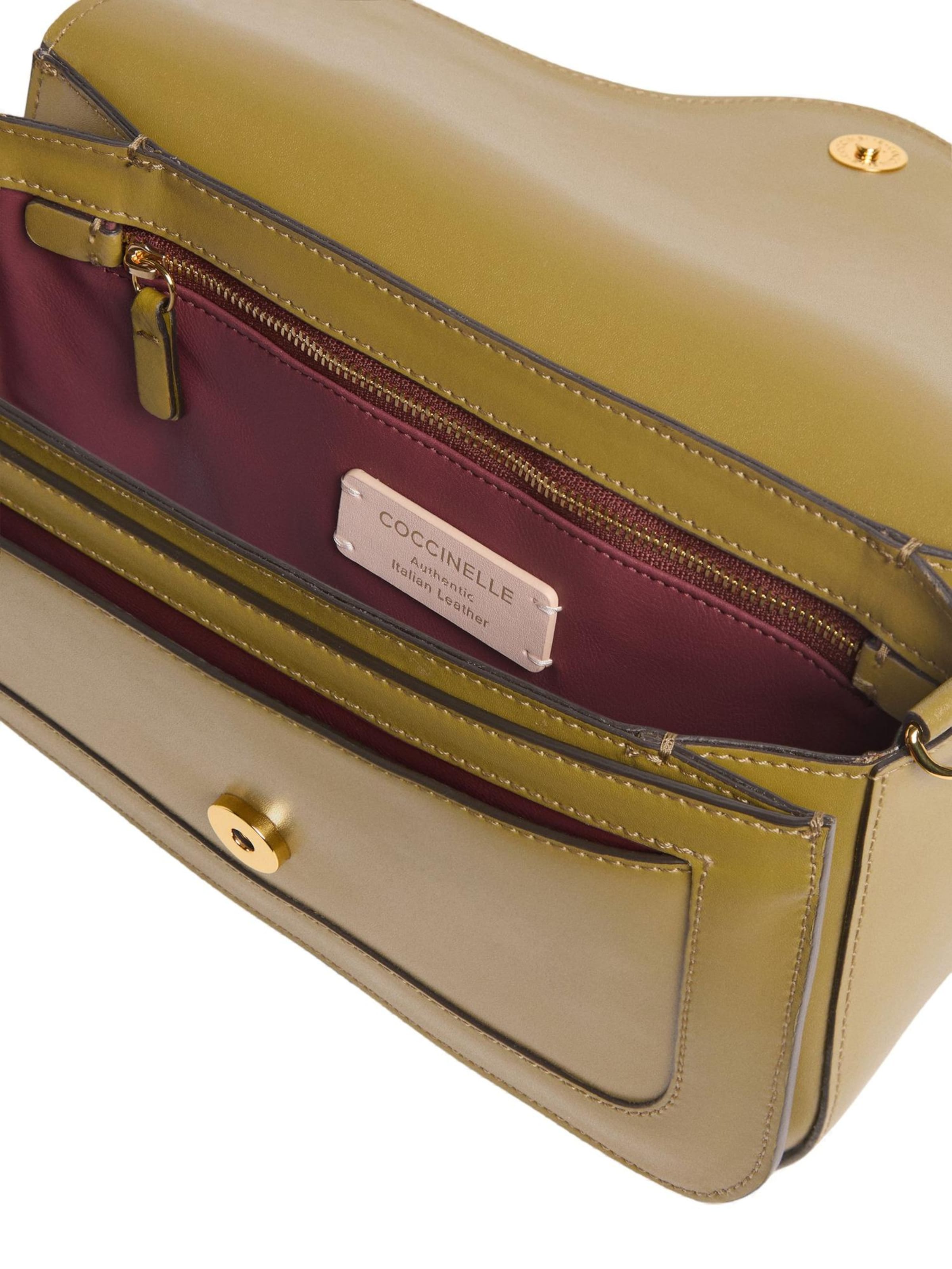 Borsa a mano 'COCCINELLE C-Me S26 5' di Coccinelle in verde