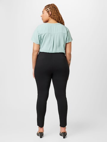 Dorothy Perkins Curve Slimfit Spodnie w kolorze czarny