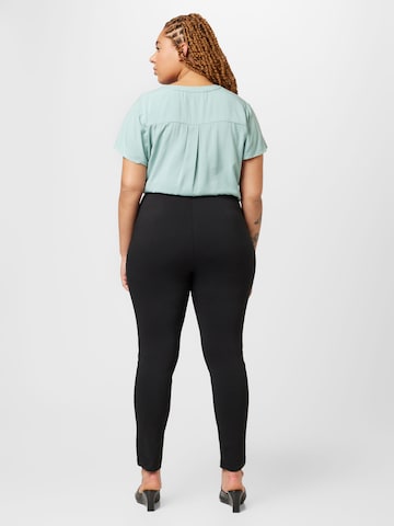 Dorothy Perkins Curve Slimfit Broek in Zwart