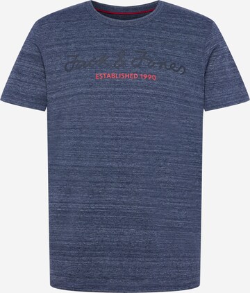 JACK & JONES T-Shirt 'Berg' in Blau: predná strana