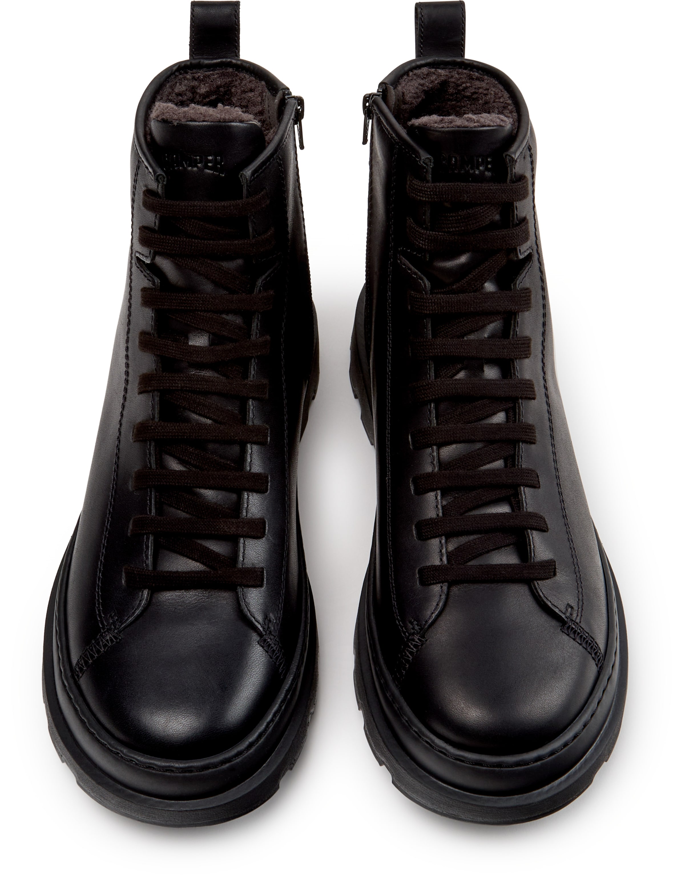 CAMPER Lace-up boots 'Brutus+' in Black