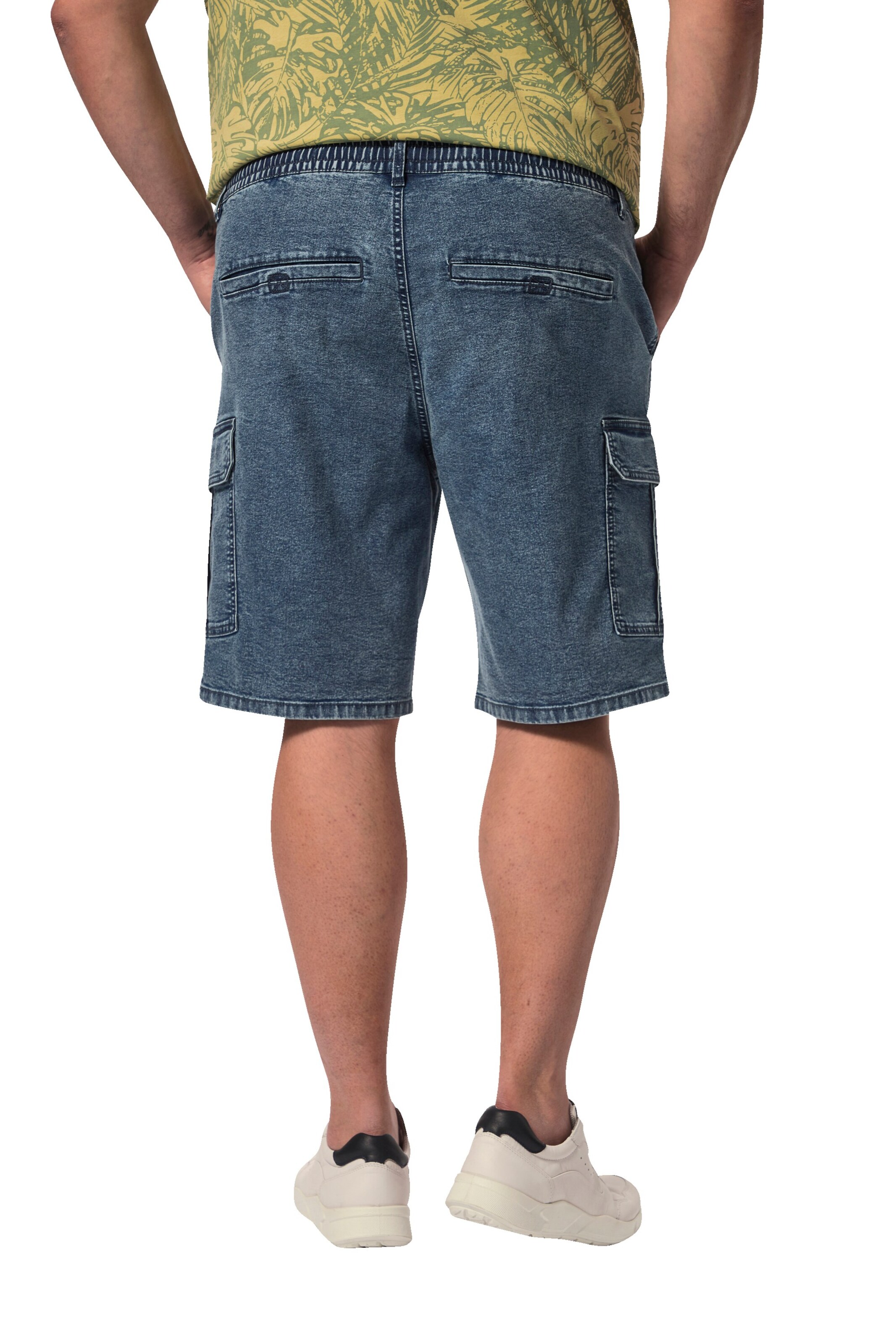 Men Plus Regular Jeans in Blau