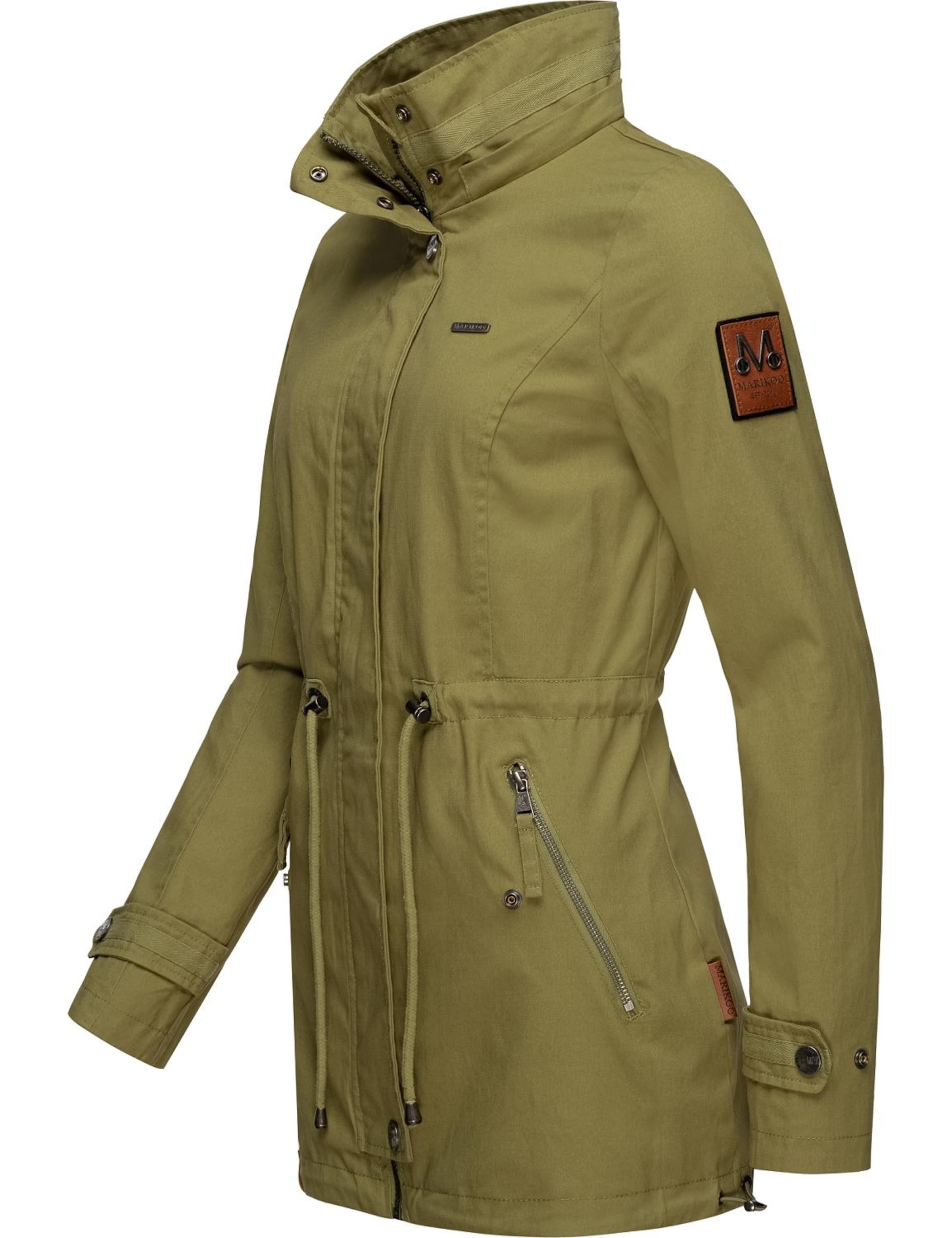 Parka di mezza stagione 'Nyokoo' di MARIKOO in verde
