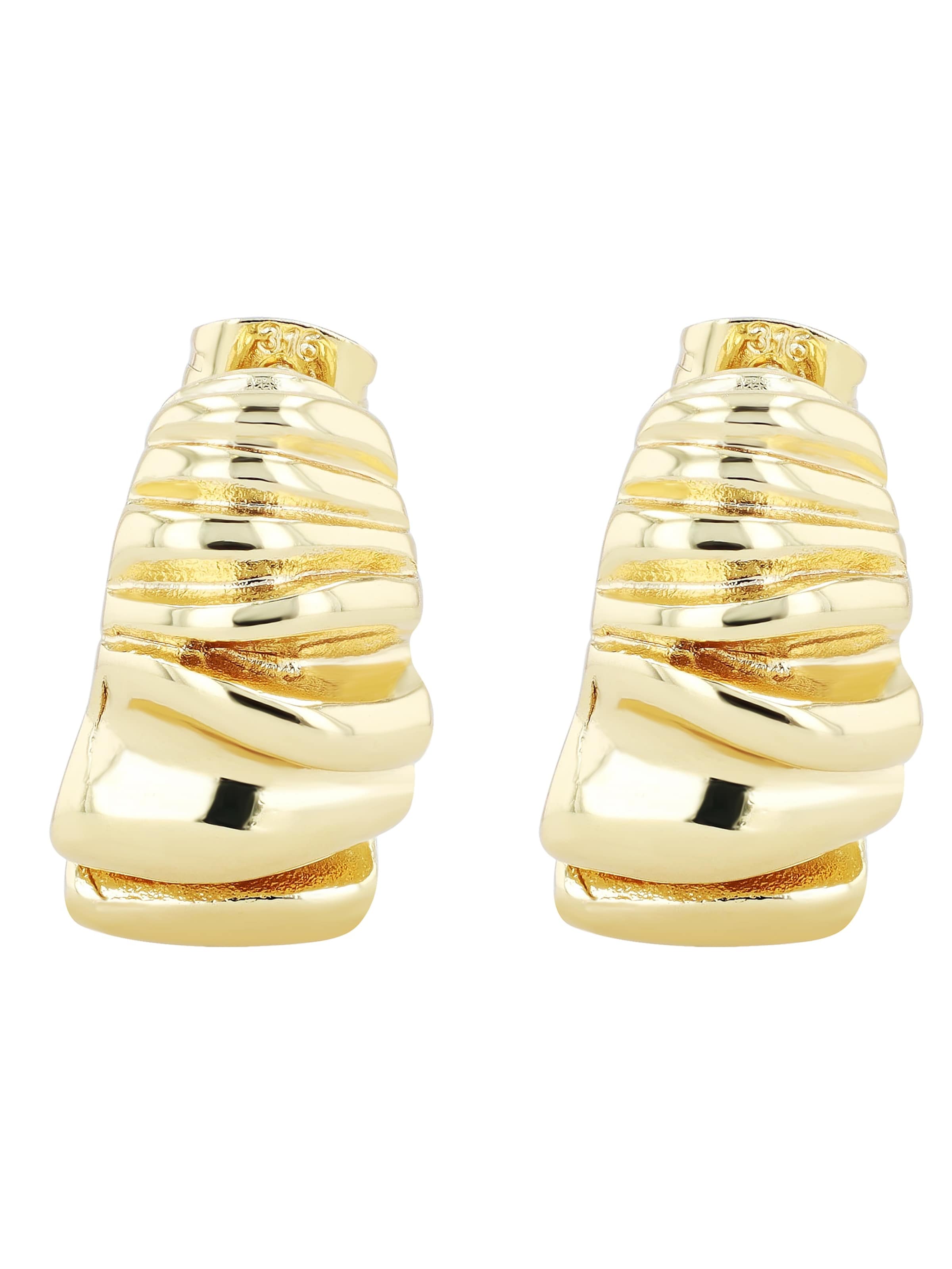 Akzent Earrings 'Valeska, langlebig' in Gold: front