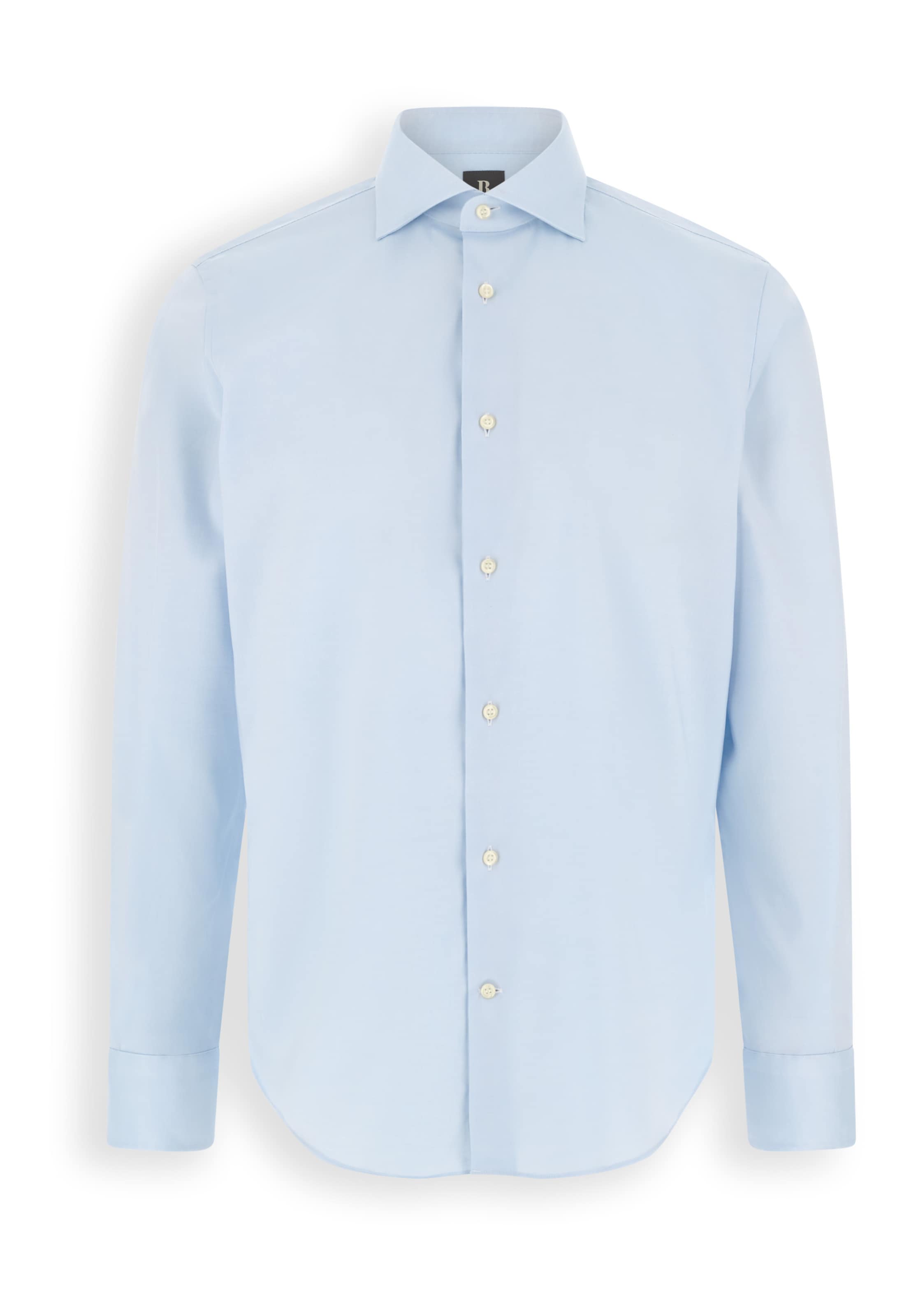 Fit confort Chemise Boggi Milano en bleu : devant
