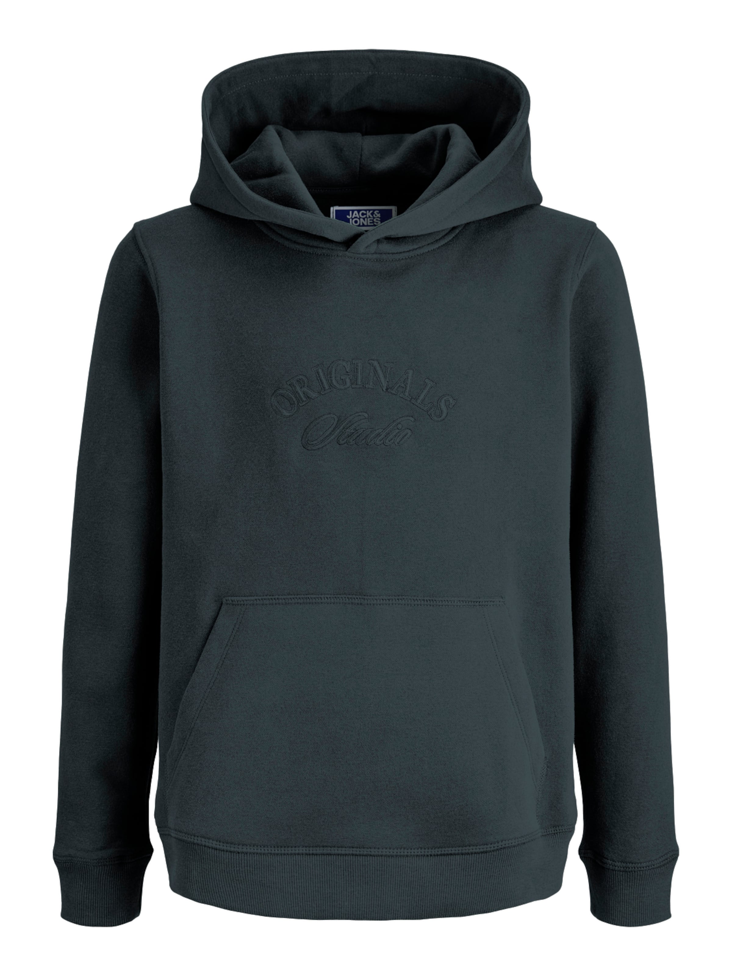 Jack & Jones Junior Sweatshirt in Grün: Vorderseite