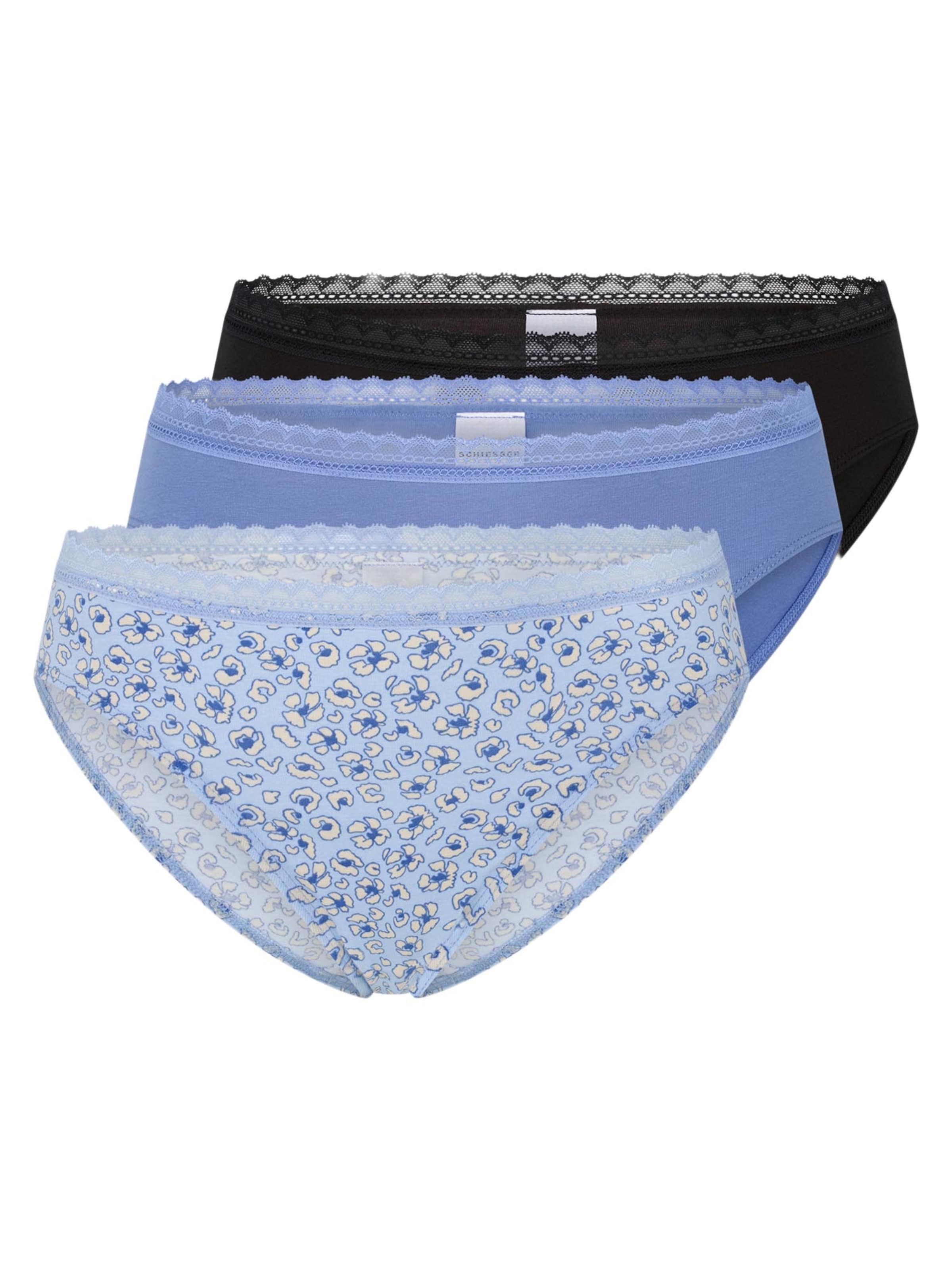 SCHIESSER Panty 'Modern Multipacks' in Blue: front