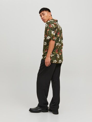 JACK & JONES Klasický střih Košile 'Jeff' – zelená