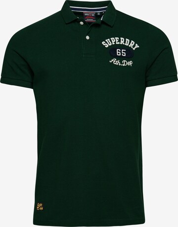 T-Shirt Superdry en vert : devant