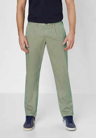 REDPOINT Slimfit Chinohose in Grün