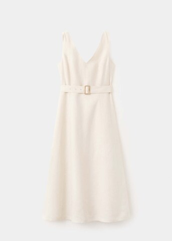 MANGO Kleid in Beige