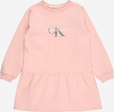 Calvin Klein Jeans Dress in Pink / Silver / White, Item view