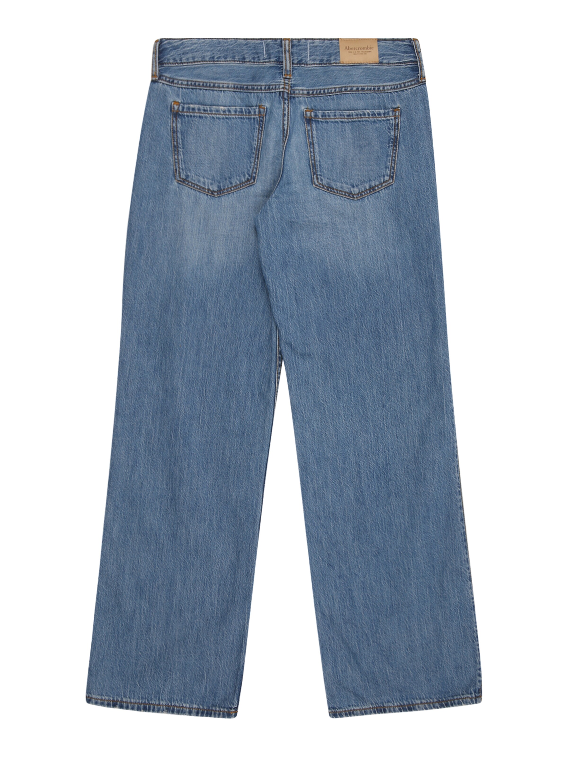 Abercrombie & Fitch Baggy Džíny – modrá