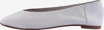 D.MoRo Shoes Ballet Flats 'Melnox' in White: front
