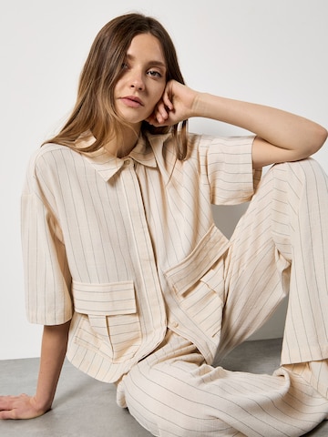 Apricot Blouse ' ' in Beige: front