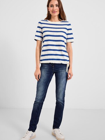 CECIL T-shirt i vit