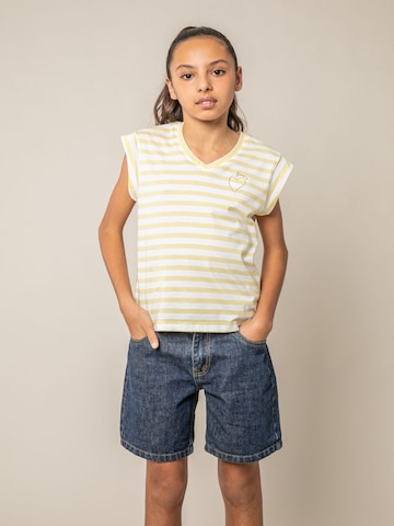 T-Shirt Deeluxe en jaune