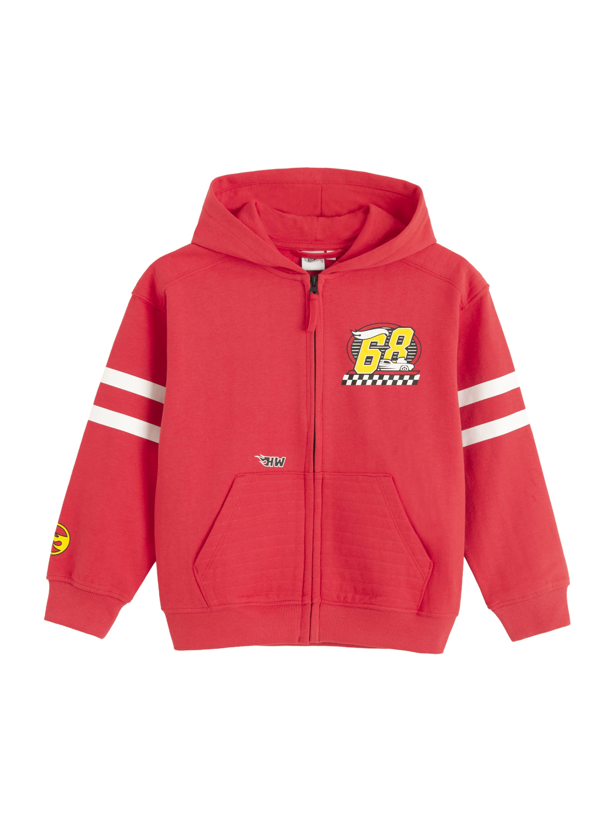 Cool Club Sweat jacket in Red: front
