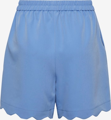 PIECES Loosefit Shorts 'JULIA' in Blau