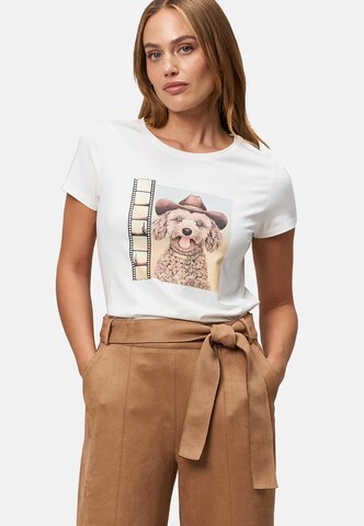 zero T-Shirt in Weiß: Vorderseite