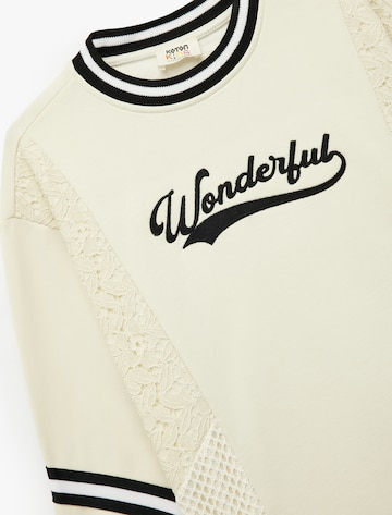 Koton Sweatshirt in Beige