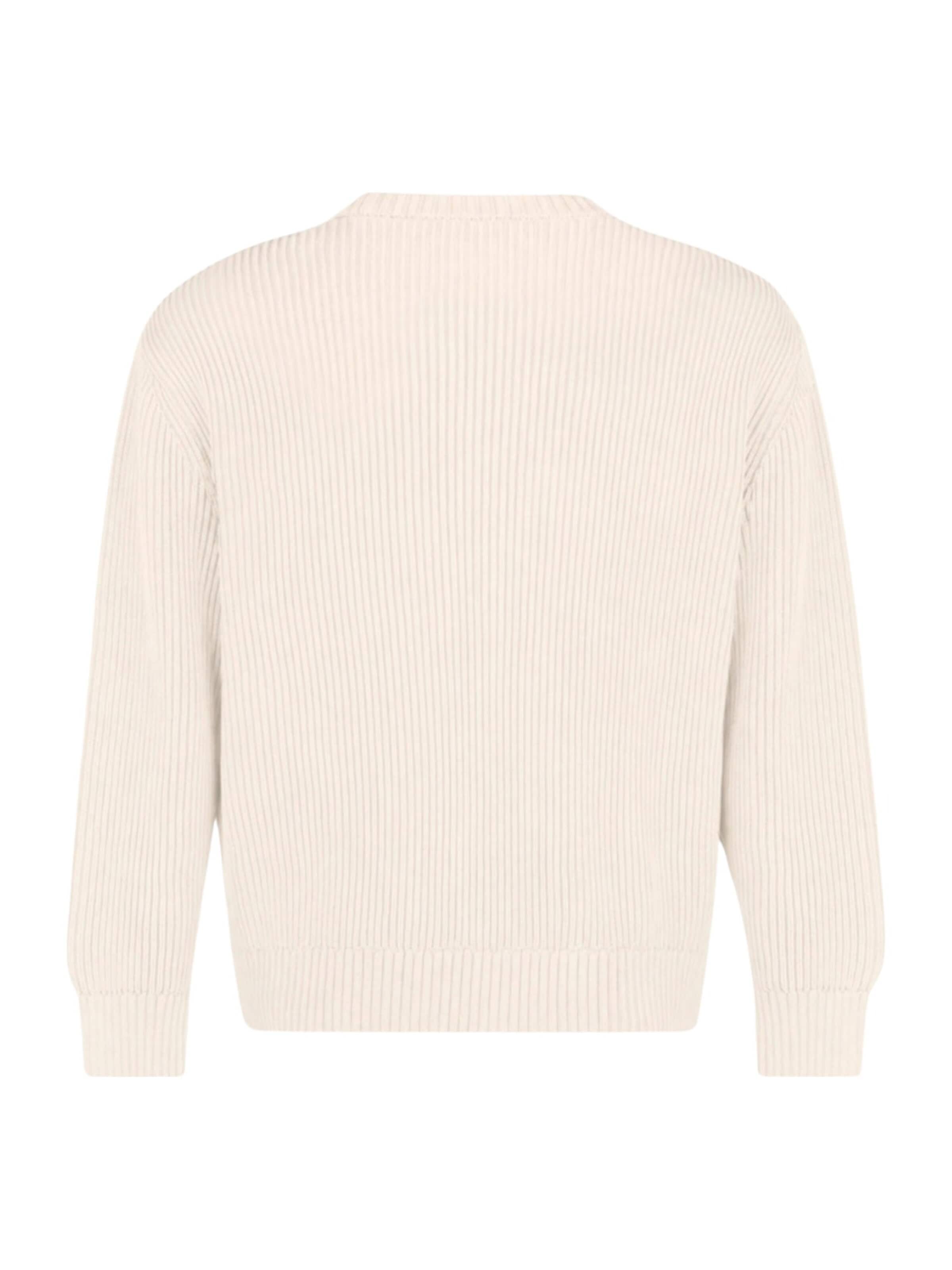 Lowkey - Jersey 'Heavyweight Knit Sweater Strickpullover' en beige