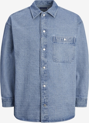 JACK & JONES Comfort Fit Skjorte 'JORSantorini' i blå: forside