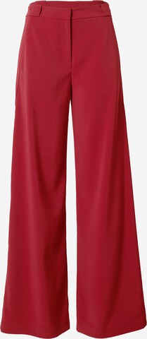 PATRIZIA PEPE Wide leg Pants in Red: front