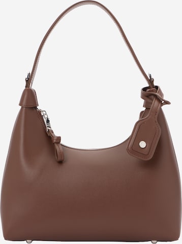 STEVE MADDEN Schoudertas 'Beliot' in Bruin: voorkant