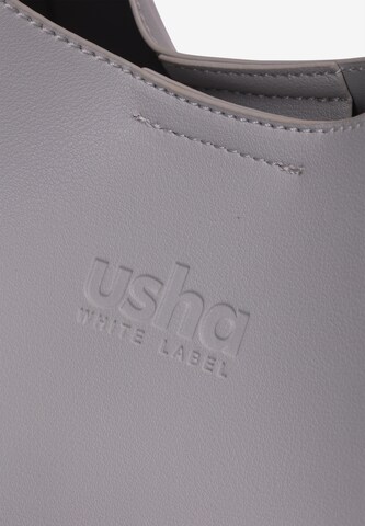 usha WHITE LABEL Poodlemiskott 'Lynnea', värv hall