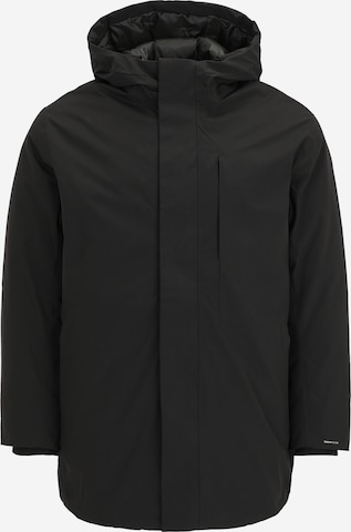 juoda Jack & Jones Plus Žieminė parka 'JJEKEEN': priekis