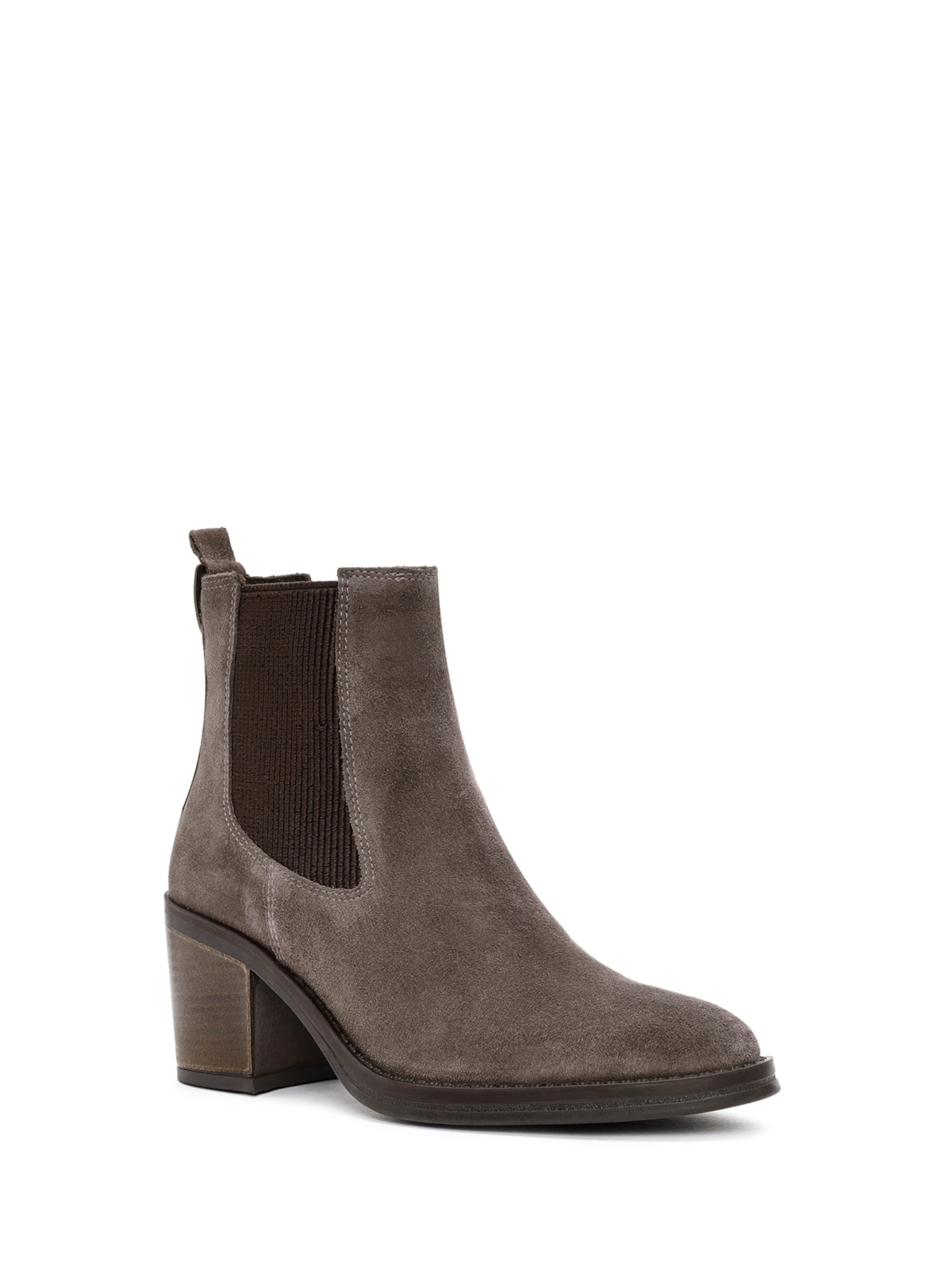 Derimod Chelsea boots in Bruin: voorkant