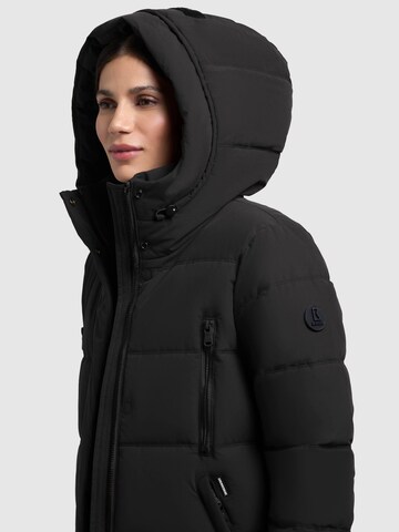 khujo Winter Jacket 'Inda' in Black
