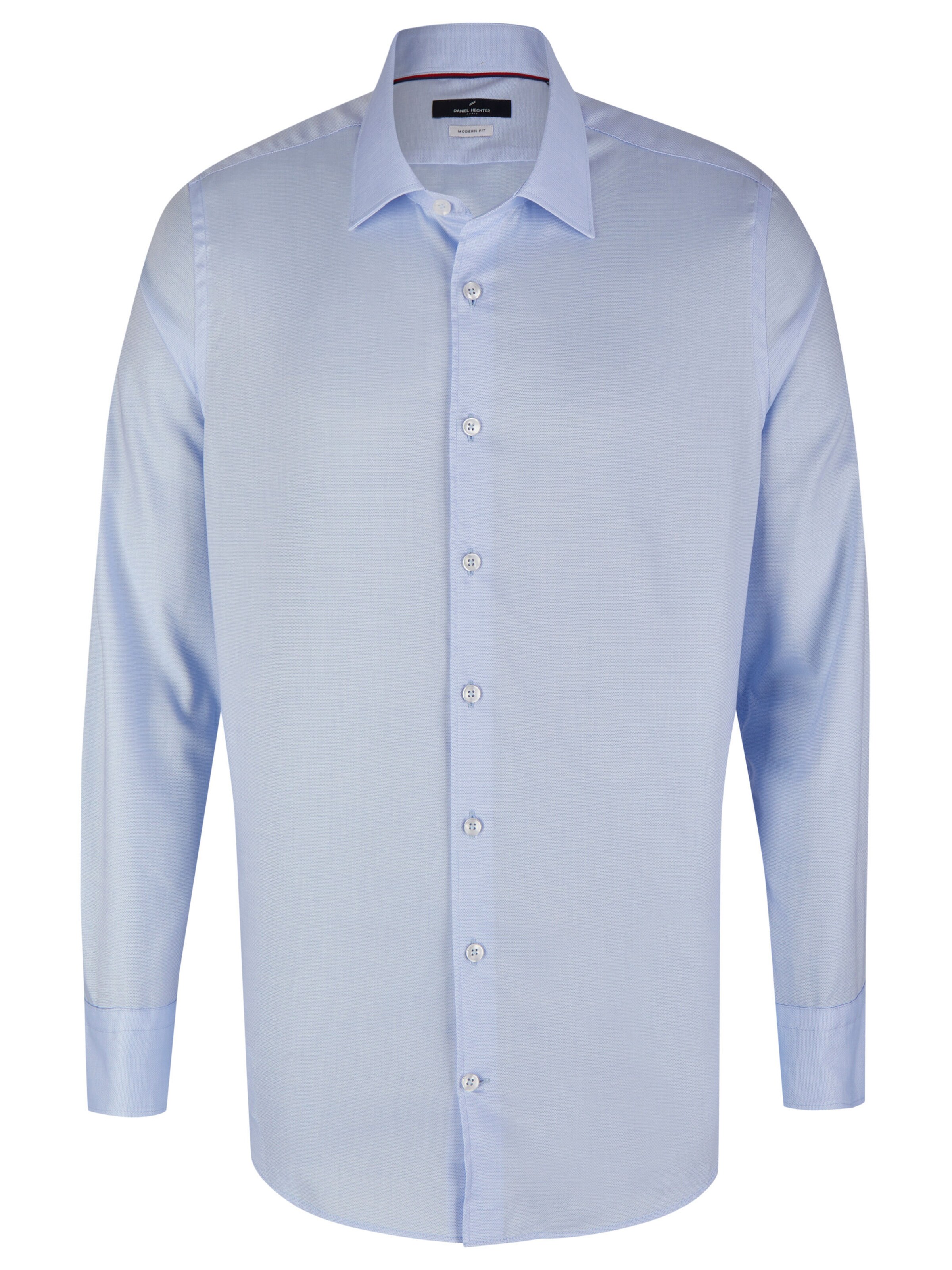 Coupe regular Chemise business HECHTER PARIS en bleu : devant