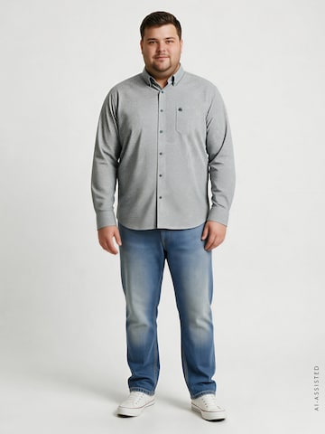 LERROS Regular Fit Hemd in Blau