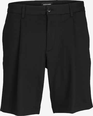 JACK & JONES Bundfaltenhose in Schwarz: Vorderseite