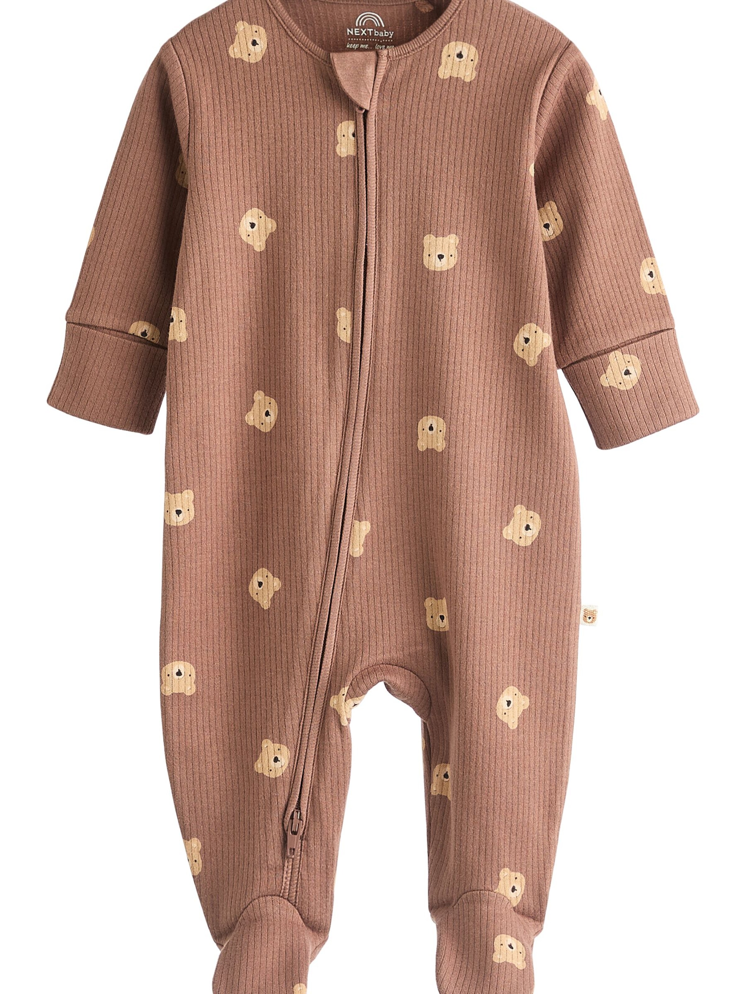 Next Schlafanzug in Braun