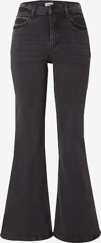 évasé Jean 'FIERCE FLARE CONSTELLATION' WRANGLER en noir : devant