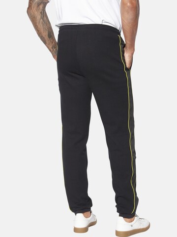 Jan Vanderstorm Tapered Broek 'Rolfstad' in Zwart